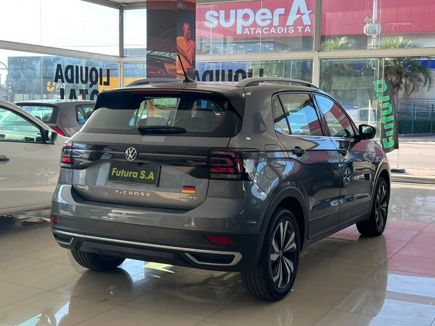 volkswagen t-cross 1.4 250 tsi total flex highline automatico gasolina 4p 2022