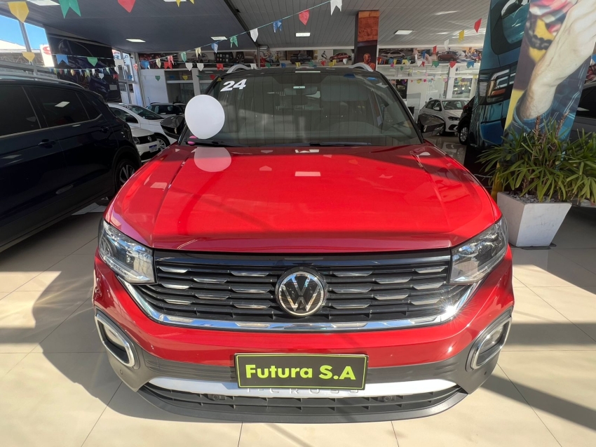 volkswagen t-cross 1.4 250 tsi total flex highline automatico gasolina 4p 2024