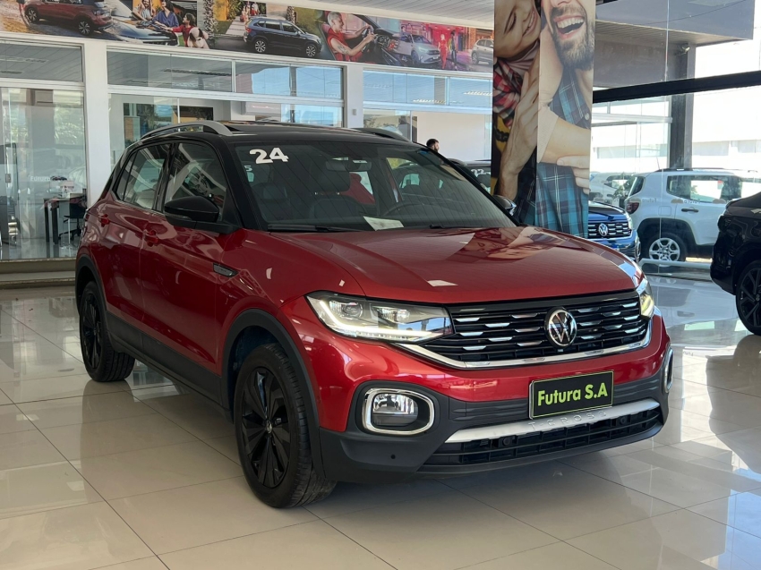 volkswagen t-cross 1.4 250 tsi total flex highline automatico gasolina 4p 20242