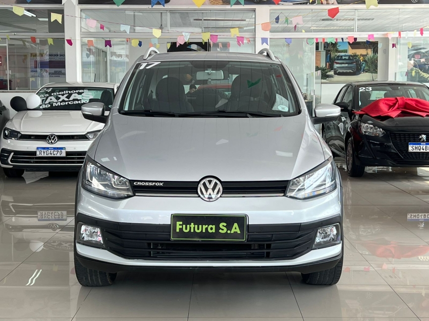 volkswagen crossfox 1.6 msi flex 16v 4p automatizado gasolina semiautomatico 2017