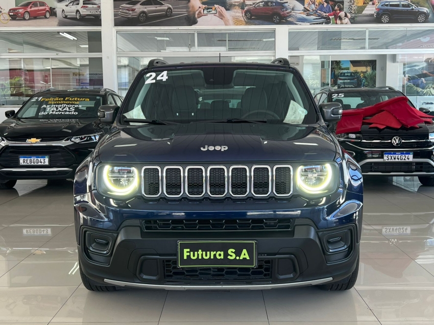 jeep renegade 1.3 t270 turbo flex longitude at6 gasolina 4p automatico 20241