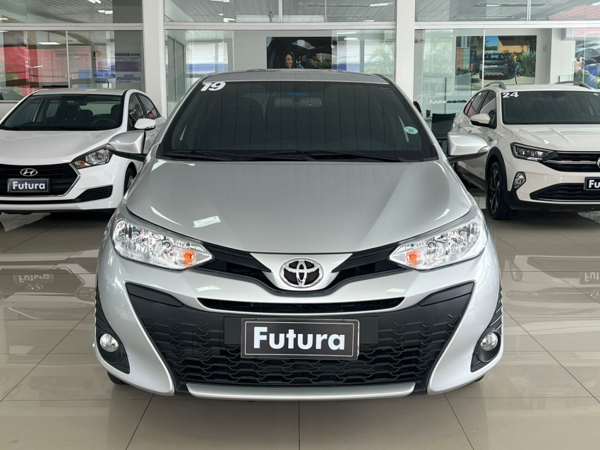 toyota yaris 1.3 16v flex xl multidrive gasolina 4p automatico 20191