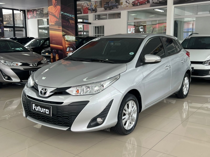 toyota yaris 1.3 16v flex xl multidrive gasolina 4p automatico 2019