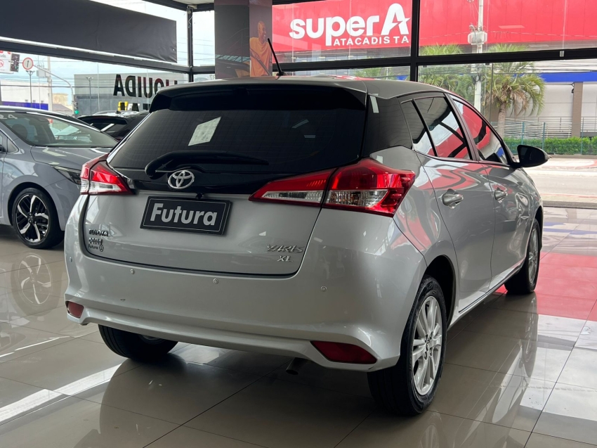toyota yaris 1.3 16v flex xl multidrive gasolina 4p automatico 201913