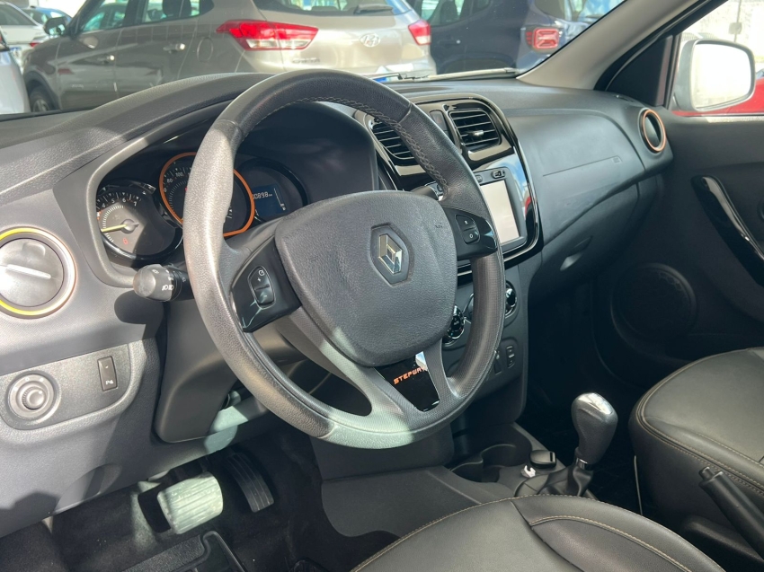renault sandero 1.6 stepway 8v flex 4p automatizado gasolina manual 20153