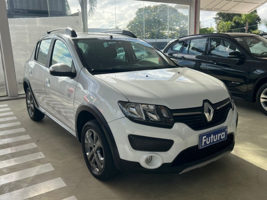 renault sandero 1.6 stepway 8v flex 4p automatizado gasolina manual 20152