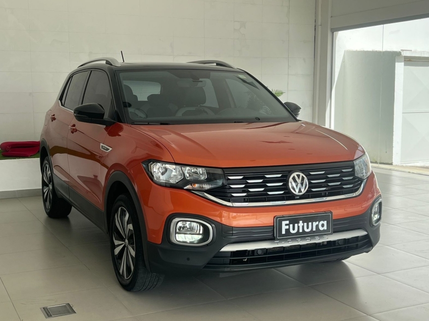 volkswagen t-cross 1.4 250 tsi total flex highline automatico gasolina 4p 20202