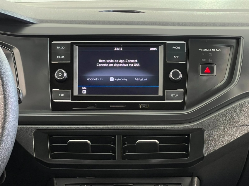 volkswagen virtus 1.6 msi total flex automatico gasolina 4p 20207