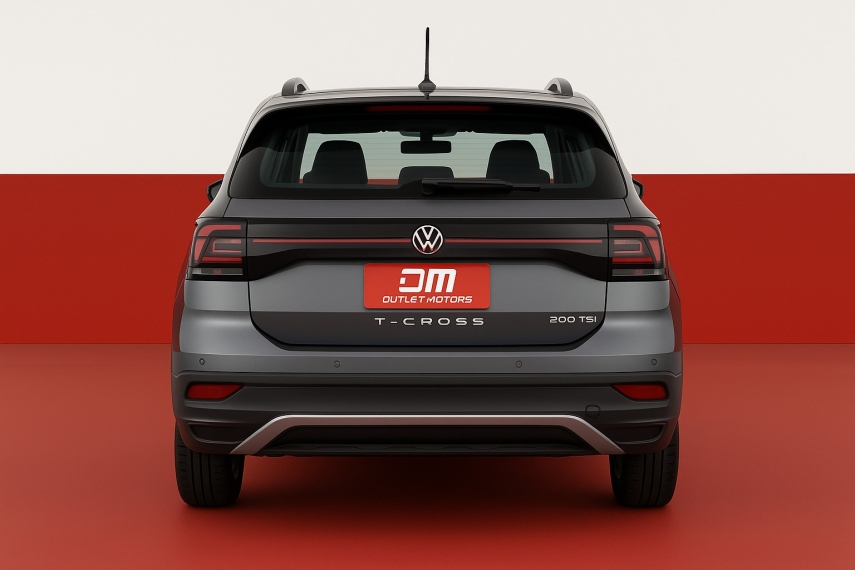 volkswagen t-cross 1.0 200 tsi total flex comfortline automatico 4p 2024