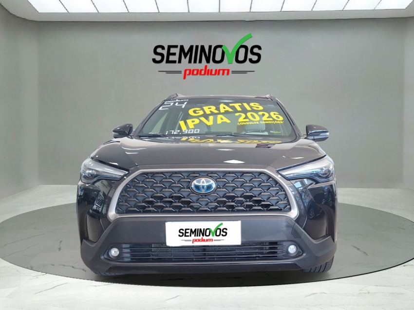 toyota corolla cross 1.8 vvt-i hybrid flex xrv cvt hibrido 4p automatico 2024