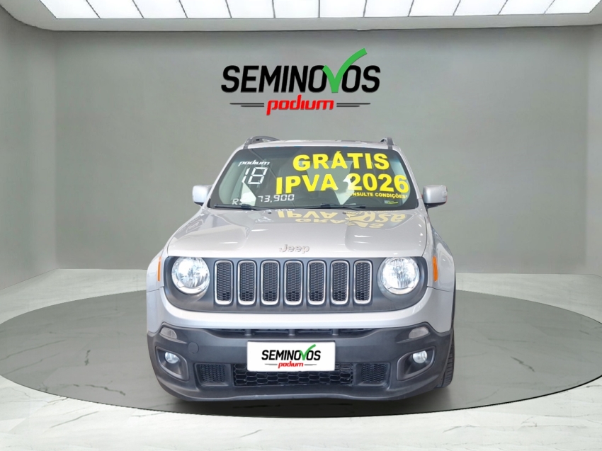 jeep renegade 1.8 16v flex longitude 4p automatico 2018