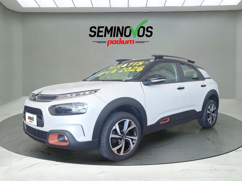 citroen c4 cactus 1.6 vti 120 flex feel pack eat6 4p automatico 20241
