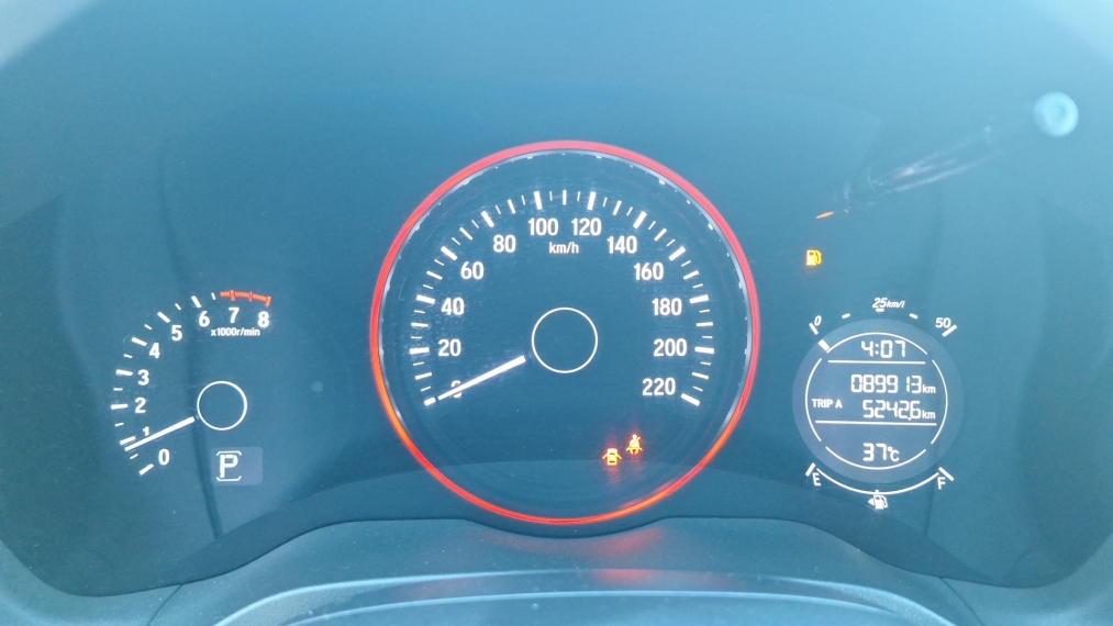 honda hr-v 1.8 16v flex exl 4p automatico 201612