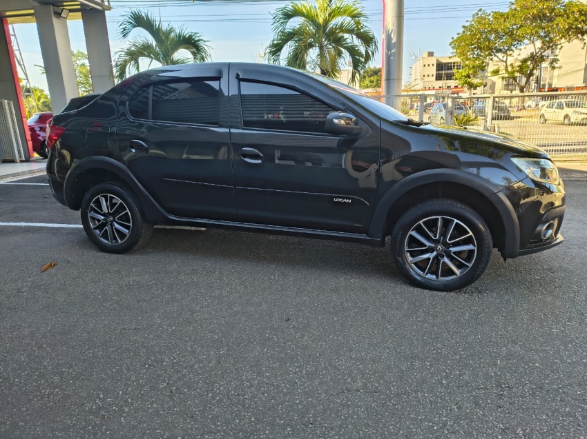 renault logan 1.6 16v sce flex intense x-tronic 4p automatico 20204