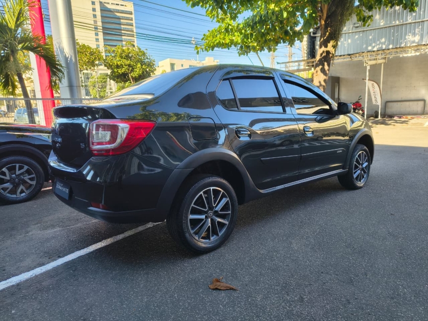 renault logan 1.6 16v sce flex intense x-tronic 4p automatico 20203