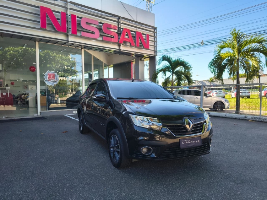renault logan 1.6 16v sce flex intense x-tronic 4p automatico 2020