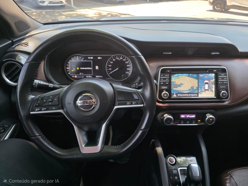nissan kicks 1.6 16v flexstart sl 4p xtronic flex automatico 201713