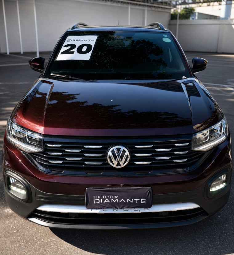 volkswagen t-cross 1.0 200 tsi total flex comfortline automatico 4p 2020