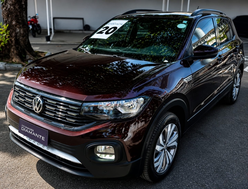 volkswagen t-cross 1.0 200 tsi total flex comfortline automatico 4p 2020