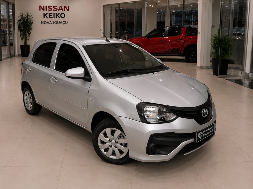 toyota etios 1.3 x 16v flex 4p automatico 20192