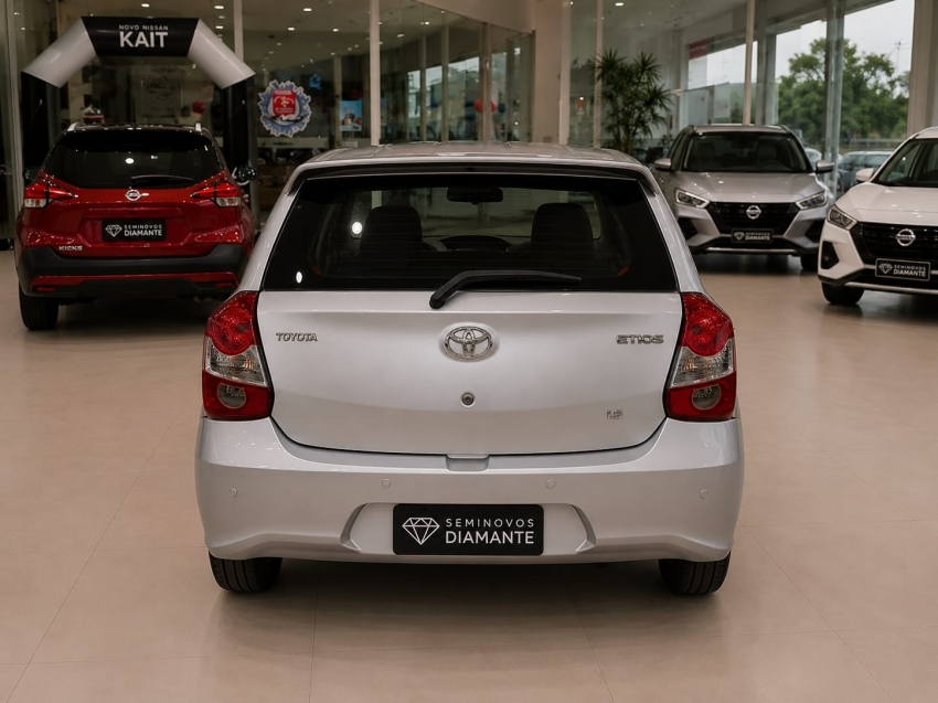 toyota etios 1.3 x 16v flex 4p automatico 20193