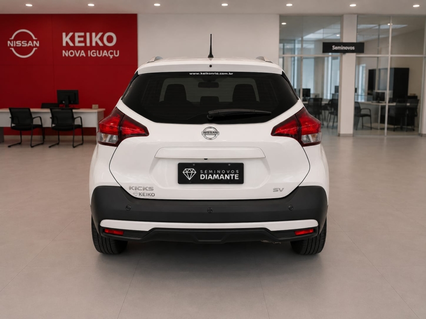 nissan kicks 1.6 16v flexstart sv 4p xtronic flex automatico 20219