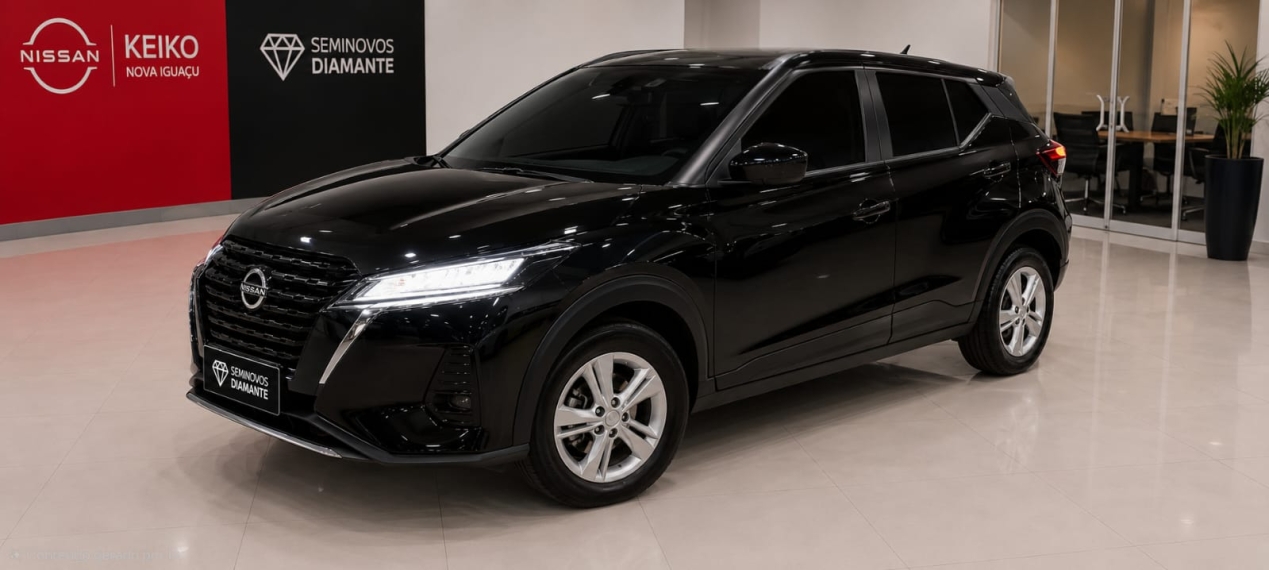 nissan kicks 1.6 16v flexstart active xtronic flex 4p automatico 2024