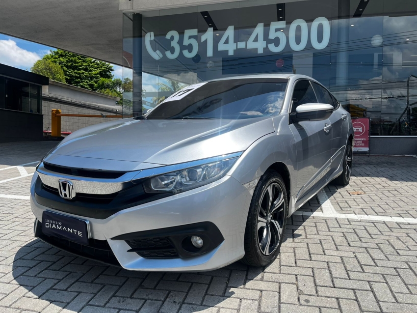 honda civic 2.0 16v flexone ex 4p cvt flex automatico 20172