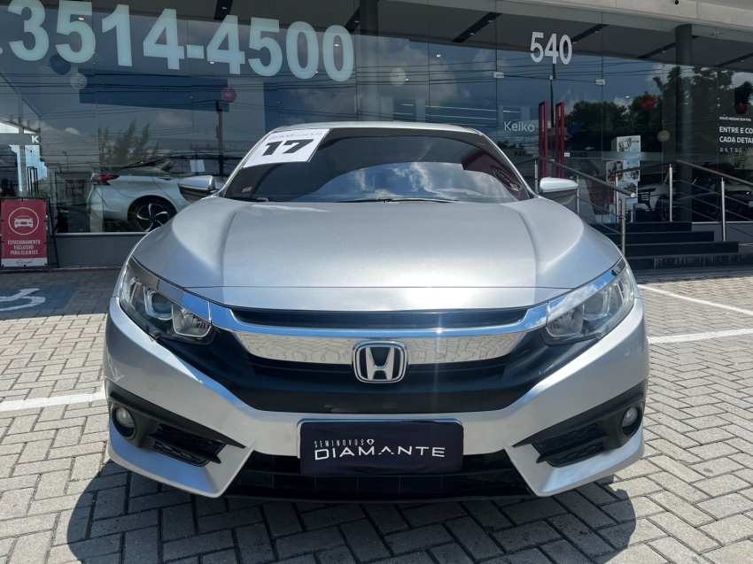 honda civic 2.0 16v flexone ex 4p cvt flex automatico 2017