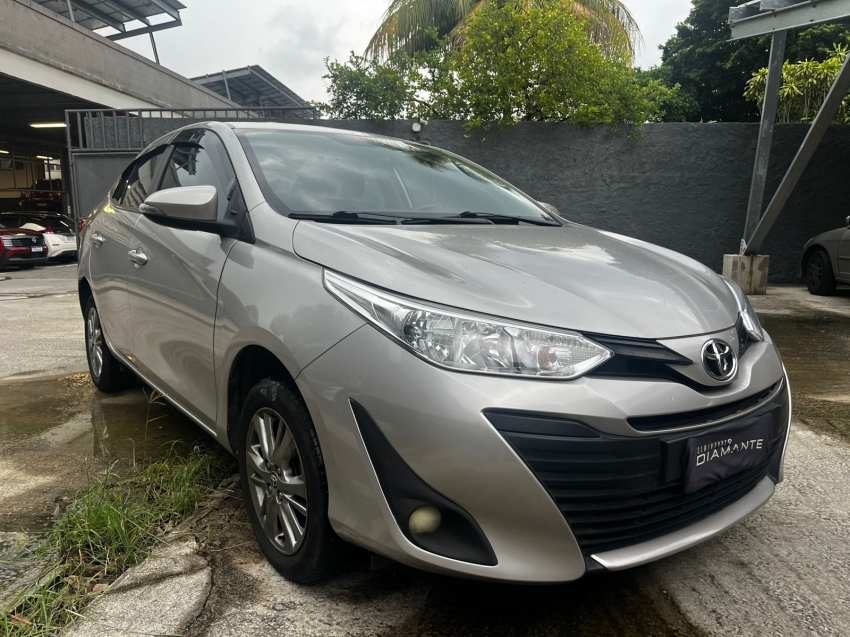 toyota yaris 1.5 16v flex sedan xl plus connect multidrive 4p automatico 20203