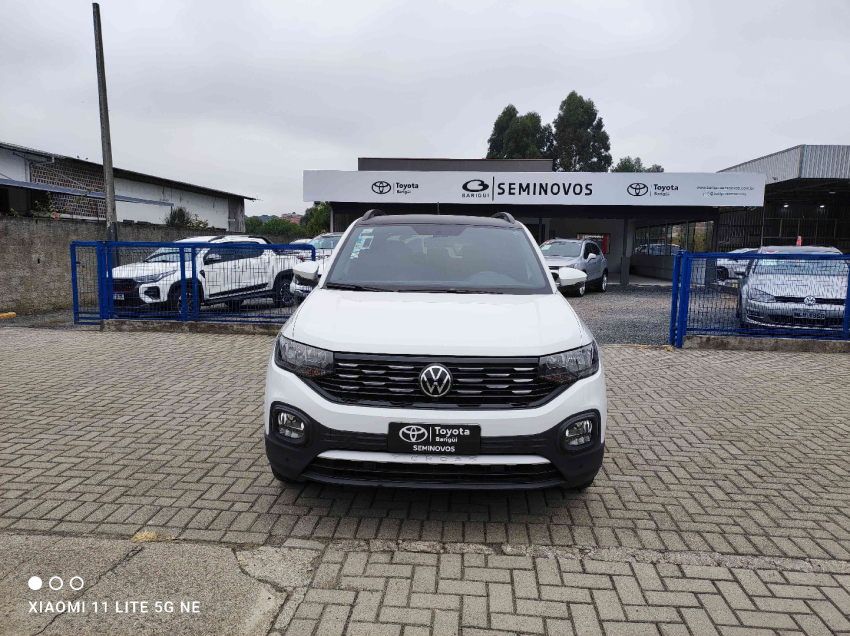 volkswagen t-cross 1.0 200 tsi total flex comfortline automatico 4p 2022
