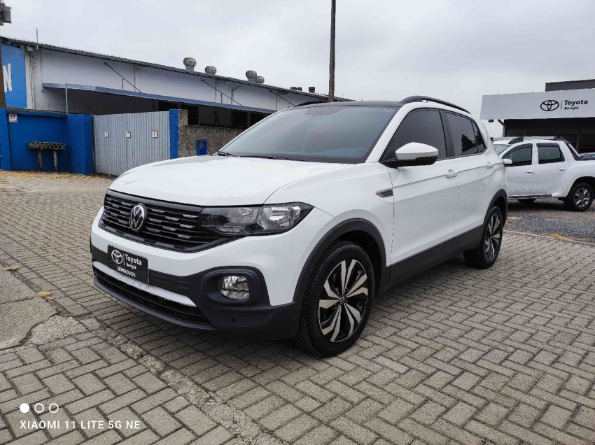 volkswagen t-cross 1.0 200 tsi total flex comfortline automatico 4p 2022