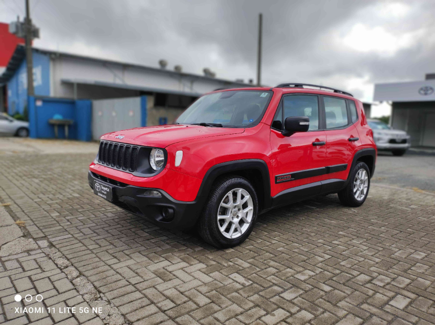 jeep renegade 1.8 16v flex sport 4p automatico 5p 2019