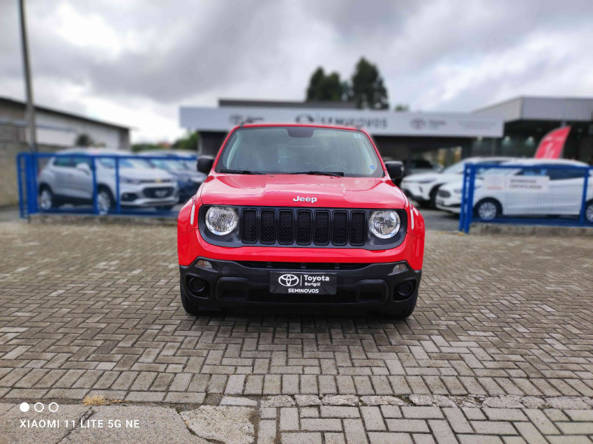jeep renegade 1.8 16v flex sport 4p automatico 5p 2019