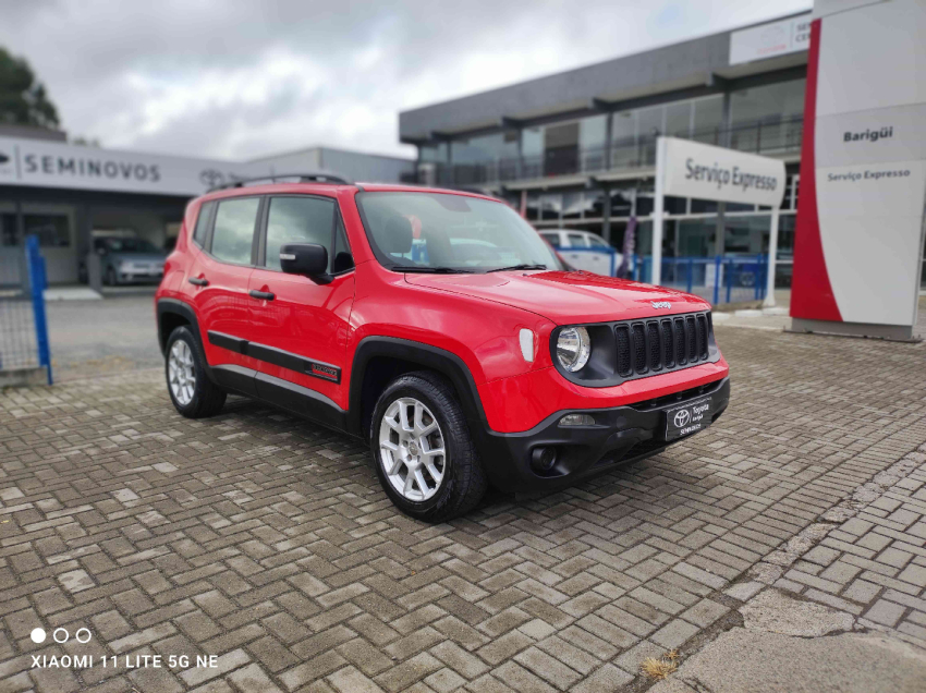 jeep renegade 1.8 16v flex sport 4p automatico 5p 2019