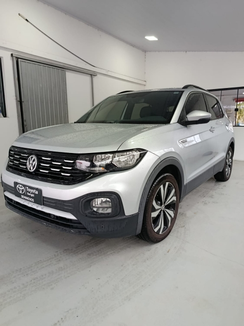 volkswagen t-cross 1.0 200 tsi total flex comfortline automatico 4p 20210