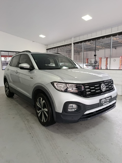 volkswagen t-cross 1.0 200 tsi total flex comfortline automatico 4p 20212