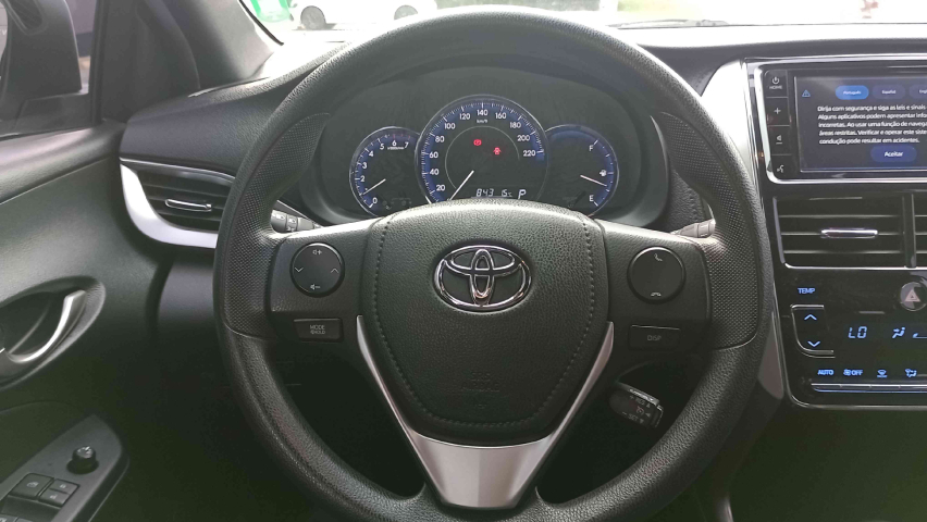toyota yaris 1.3 16v flex xl plus tech multidrive 4p automatico 2019