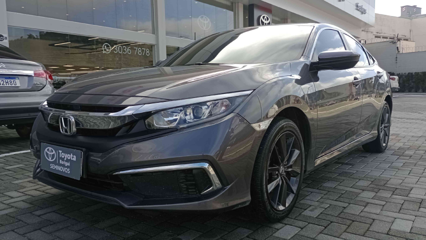 honda civic 2.0 16v flexone lx 4p cvt flex automatico 2020