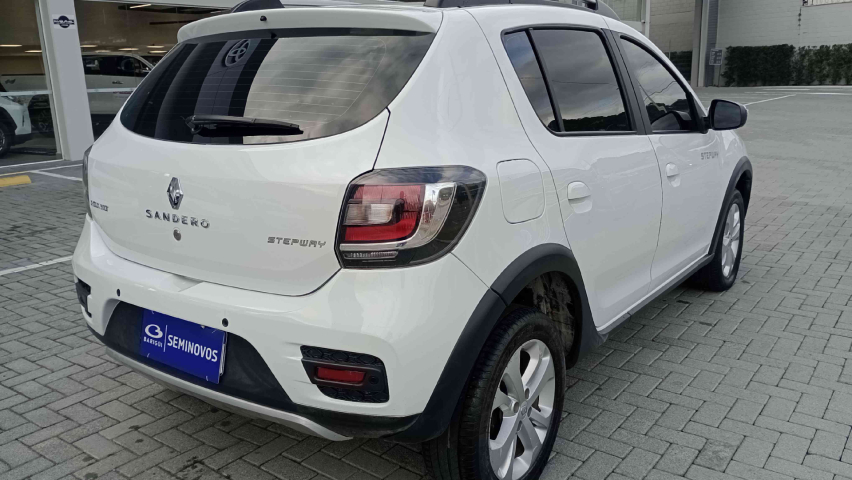 renault sandero 1.6 16v sce flex stepway manual 4p 2018