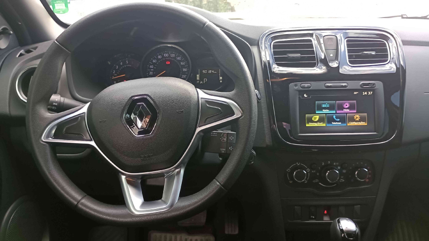 renault logan 1.6 16v sce flex zen x-tronic 4p automatico 2020