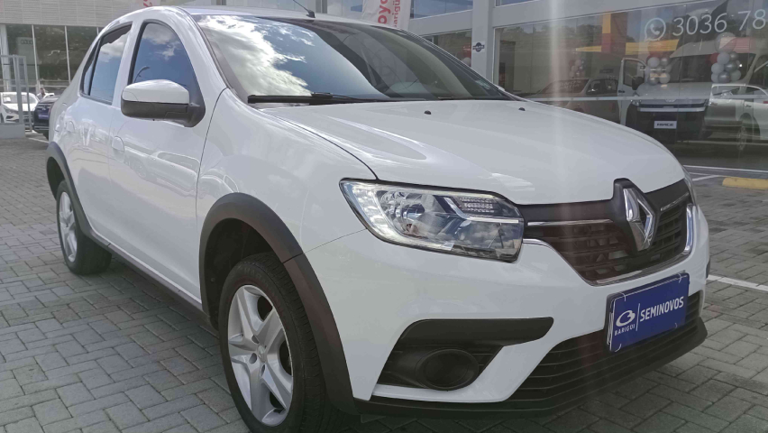 renault logan 1.6 16v sce flex zen x-tronic 4p automatico 2020