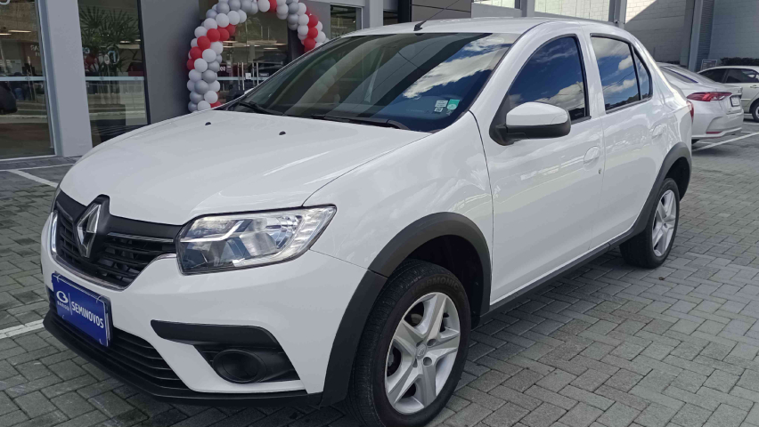 renault logan 1.6 16v sce flex zen x-tronic 4p automatico 2020