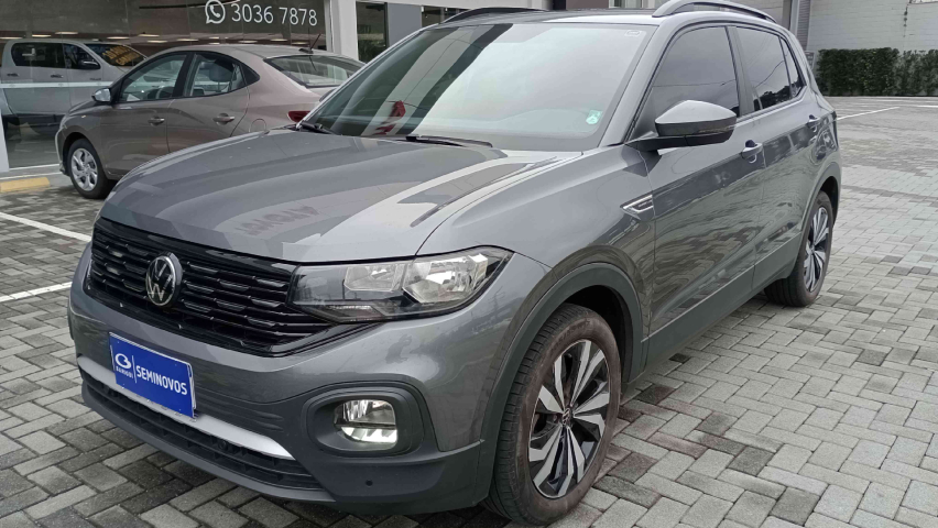 volkswagen t-cross 1.0 200 tsi total flex comfortline automatico 4p 2024