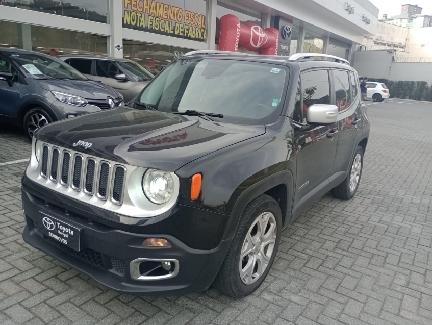 jeep renegade 1.8 16v flex limited 4p automatico 5p 2018