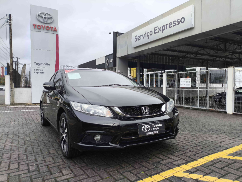 honda civic 2.0 lxr 16v flex 4p automatico 2015