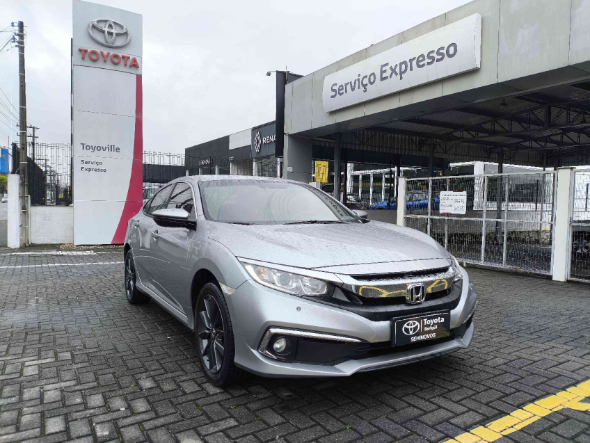 honda civic 2.0 16v flexone exl 4p cvt flex automatico 2020