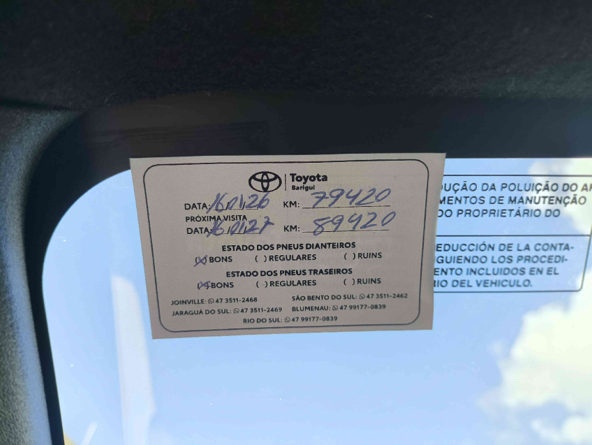 toyota yaris 1.5 16v flex sedan xl plus connect multidrive 4p automatico 202213