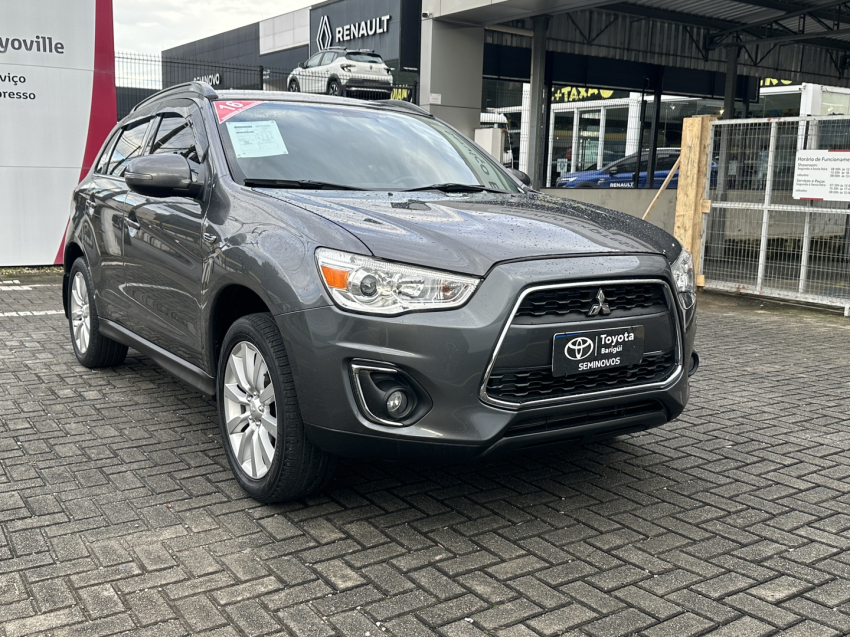 asx 4x4 awd 2.0 cvt - baixa km todas as revisoes feitas na autorizada mitsubishi