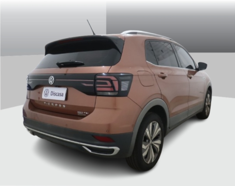 volkswagen t-cross 1.4 250 tsi total flex highline automatico